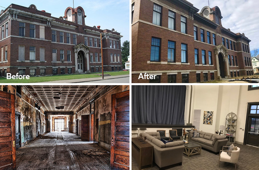 Nelsonville School Commons