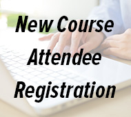 New Course Attendee Registration